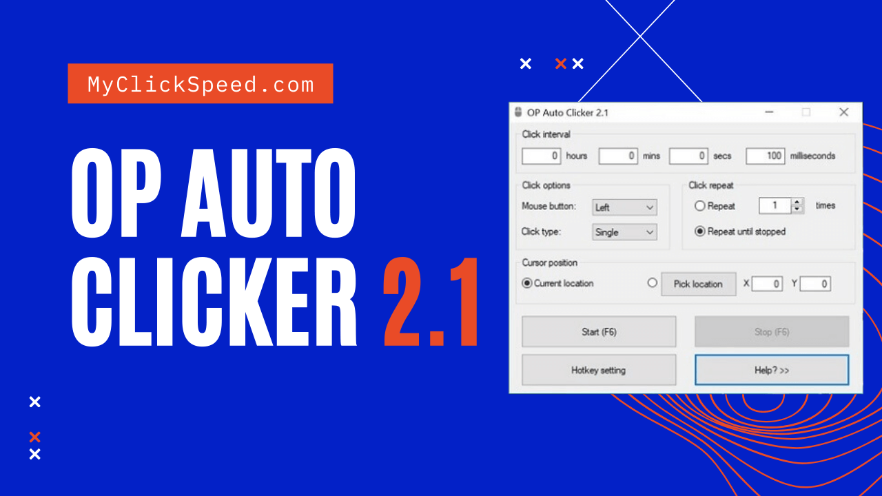 OP auto Clicker 2.1
