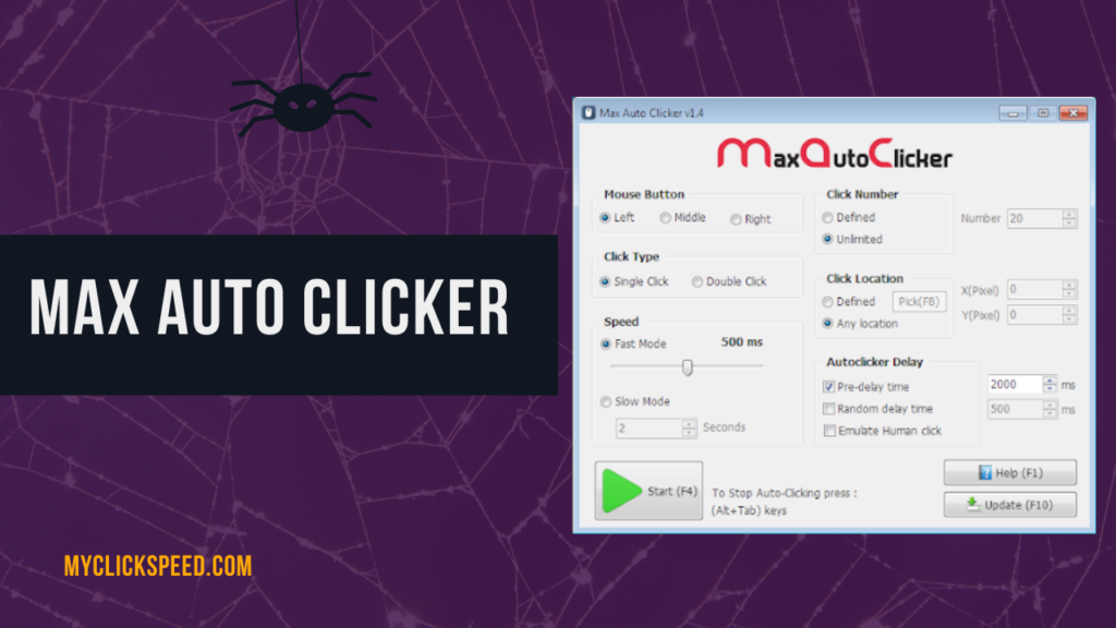 MAX Auto Clicker