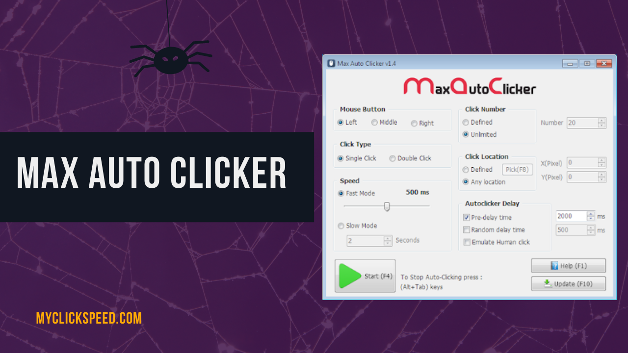 MAX Auto Clicker