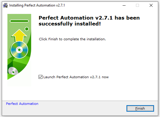 Perfect Automation Installation is Complete