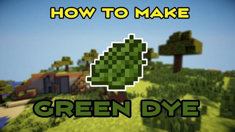 How to Make Green Dye in Minecraft