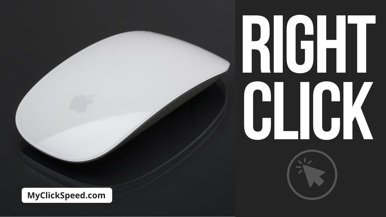 How to right click on apple mouse