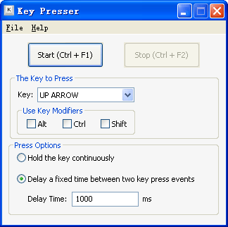 Robotsoft Key Presser Interface