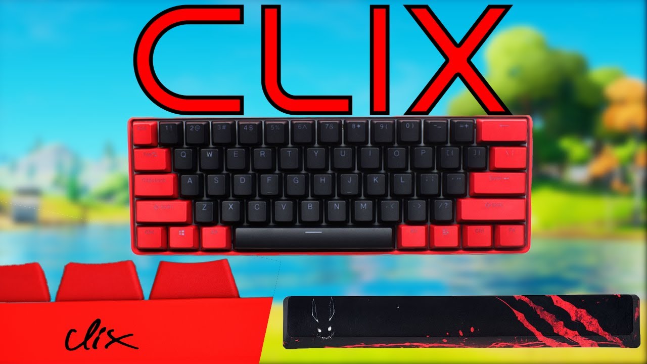 What Keyboard Does Clix Use?