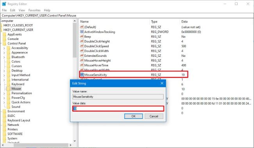 Mouse Sensitivity Adjustment